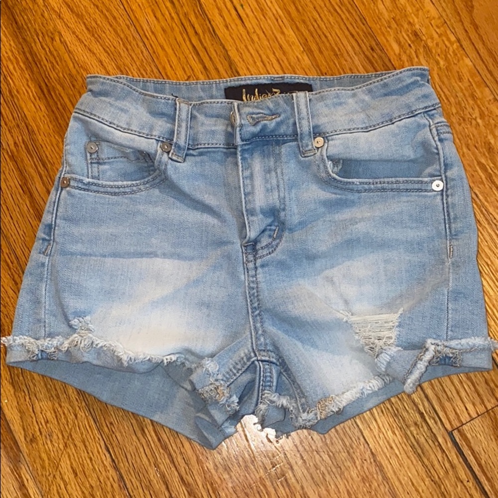 High Waist Denim Shorts